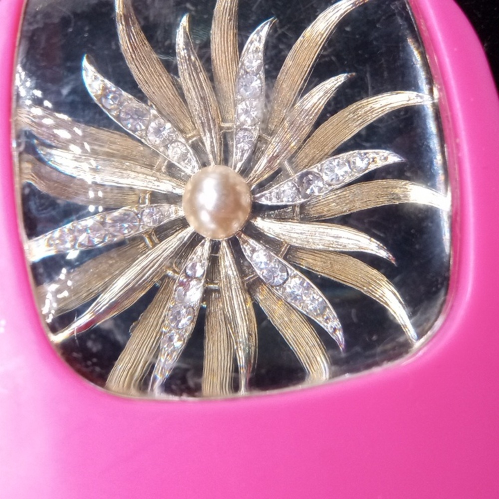 1950: LISNER FLOWER BROOCH - Picture 6 of 8